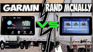 Garmin VS Rand McNally Truck GPS 2024