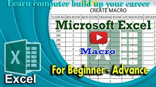 Macros in Excel in Bangla  How to Create Macro  Excel Tutorial  Nydasa  Ashraf Ullah