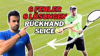 Technik Rückhand Slice Quickie  MeinTennisGame.de