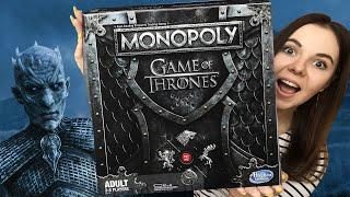 Монополия ИГРА ПРЕСТОЛОВ обзор  Game of thrones Monopoly распаковка