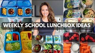 BACK TO SCHOOL WEEKLY SCHOOL LUNCHBOX IDEAS - Week 5