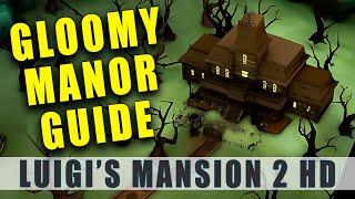 Luigis Mansion 2 HD Gloomy Manor Walkthrough - 100% Guide and Boo Locations - Nintendo Switch