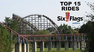 Top 15 Rides at Six Flags America