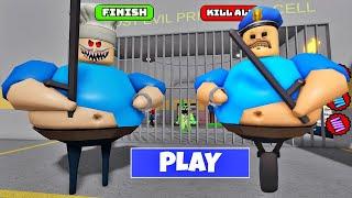 PAPA PIZZA BARRYS PRISON RUN SCARY OBBY FULL GAME #roblox #obby