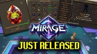 This INSANE Custom RSPS JUST RELEASED *Server Shocase* 100+ Players + Giveaway Mirage RSPS