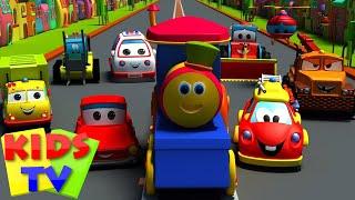 Transport Adventure  Transport Train for kids  Kids train  Bob the Train  Songs for kids