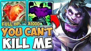 DR. MUNDO HAS 2 HEALTH BARS AND SIMPLY CANT BE KILLED REGEN 5000 HP