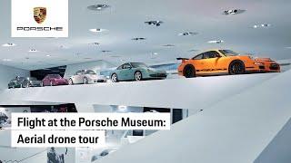 Porsche Museum The 30000 Horsepower Aerial Drone Tour