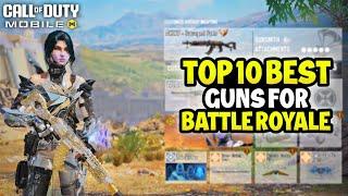 Top 10 Best Guns for Battle Royale in Cod Mobile Season 5 2024