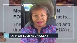 VERIFY Is rat meat being sold in the U.S. disguised as boneless chicken?