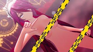 【MMD R18 Genshin Impact4K】《Rosaria 》《ELECT -Niki Reverse Feat. Lily》