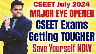 ️CSEET Exams Getting TOUGHER MAJOR EYE OPENERPassing CSEET is NOT Easy ‼️ Save Yourself NOW ‼️