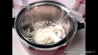 TATUNG White 3 Cup Mini Rice Cooker - Product Tour