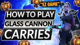 How To Play GLASS CANNON CARRY - Best Build & Farming Patterns - Dota 2 guide