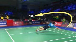 Moments that Cant be Repeated in Badminton