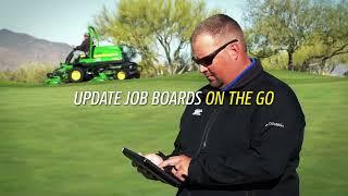 John Deere Operations Centre™ PRO Golf  Job Board Management