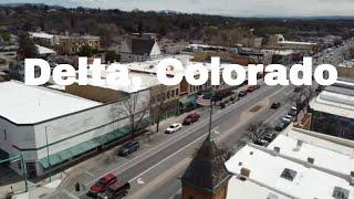 Exploring Delta Colorado With A Drone