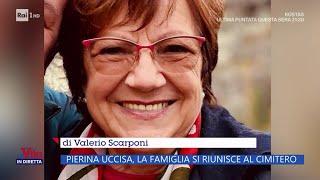 Un anno senza Pierina famiglia riunita al cimitero - La vita in diretta 03102024