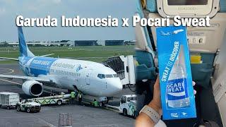 SPECIAL LIVERY Pocari Sweat  Garuda Indonesia Boeing 737-800 PK-GNN