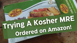 Trying A Kosher MRE Ordered On Amazon Shelf Stable Meal