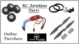 RC Airplane parts online purchase  GemFan Propeller  Prop Saver  ESC  Foam Tyres