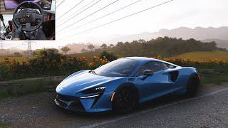 McLaren Artura - Forza Horizon 5  Thrustmaster TX gameplay