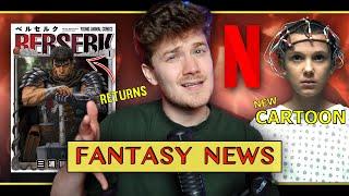 Stranger Things Cartoon Berserk RETURNS Monster Lawsuit History FANTASY NEWS