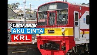 Lagu Kereta Indonesia  Kereta Listrik Kita Aku Cinta KRL #Video_Lirik