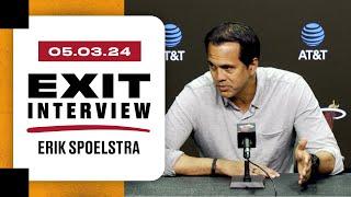 Erik Spoelstra Exit Interview  May 3 2024