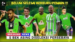 RESMI.. 5 Sosok Calon Bintang Persebaya Surabaya di Jantung Pertahanan Bersama Slavko Damjanovic