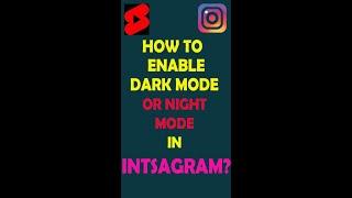 How to Change theme in Instagram to Dark Mode? Change Background to Darkmode in the Newer version