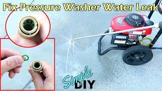 How To Fix Pressure Washer Spray Wand Water Leak - O Ring