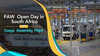 FAW Group holds open house at Coega plant in South Africa