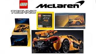 INSANE LEGO TECHNIC McLAREN P1 SUPERCAR LEAK 42172 3893 PIECES $450 USD?