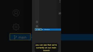 How VS Code Makes Branches