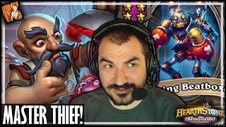 SCABBS IS A MASTER THIEF - Hearthstone Battlegrounds