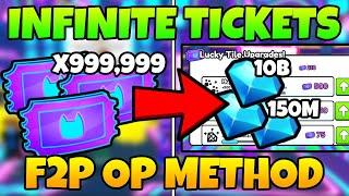 Get *TONS* Of Rave Tickets Fast With This Strategy Pet Simulator 99