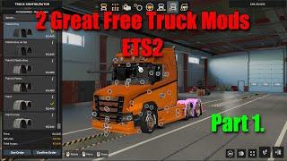 2 Free Mods The Scania T4 & NG T-Cab Part 1 Euro Truck Simulator 2