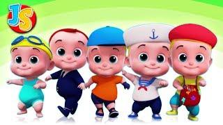 Five Little Babies jumping On The Bed  Best Nursery Rhymes and Kids Songs  Children Rhyme