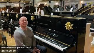 Yamaha U3 Black Upright Piano at Sherwood Phoenix