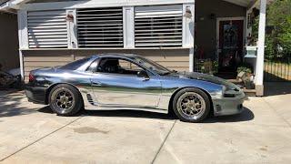 3000GT VR4 Bosozoku Style Part 1 $450 Chinese Chrome Wrap Is It Worth It?