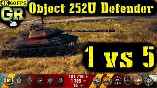 World of Tanks Object 252U Defender Replay - 9 Kills 6.1K DMGPatch 1.4.0