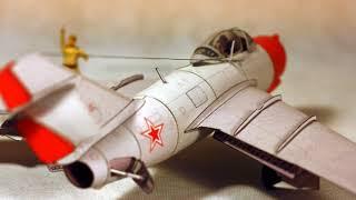 MiG-15 Bis Fagot 133 paper model