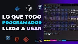 Herramientas de Software que todo programador llegará a usar