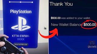 I FOUND the first $500 PSN CODE GLITCH in 2023 PSN CODES