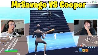MrSavage VS Cooper 1v1 INSANE Buildfights