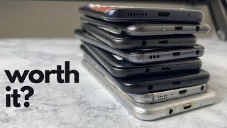 I spent $100 on UNTESTED smartphones let’s explore