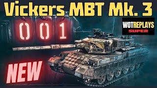 Vickers MBT Mk. 3 В ДЕЛЕ НОВАЯ ИМБА World of tanks ЗА КБ 2024 Вот на что способен этот Зверь