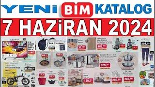 BİM 7 HAZİRAN 2024 KATALOĞU  BİM MARKET CUMA  AKTÜEL ÜRÜNLER   RESMİ KATALOG  NET ANLATIM