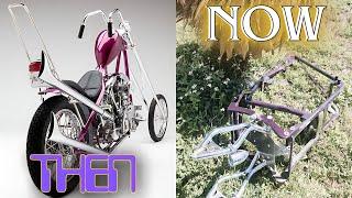 Rebuilding a wrecked Denvers Chopper Part 1  #denverschopper #chopper #wrecked  #harleydavidson